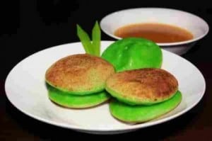Resep Cara Membuat Kue Surabi Pandan