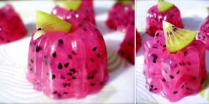 Resep Puding Buah Naga Merah Nikmat