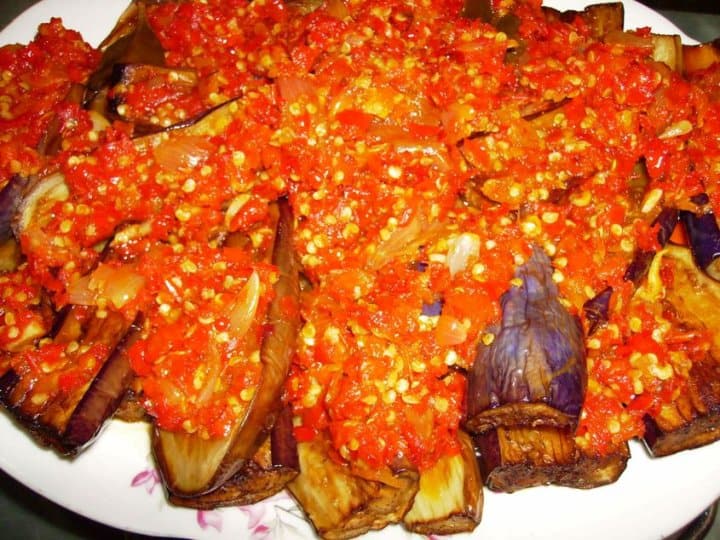 Resep Sambal Terong Balado Pedas Nikmat