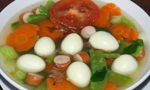 Cara Membuat Sop Telur Puyuh Spesial