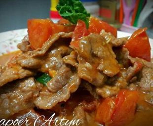 Daging Sapi Masak Tomat