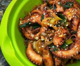 Resep Olahan Gurita Pedas