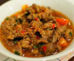 Resep Olahan Ati Ampela Pedas