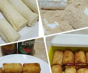 Sosis Gulung Mayonaise
