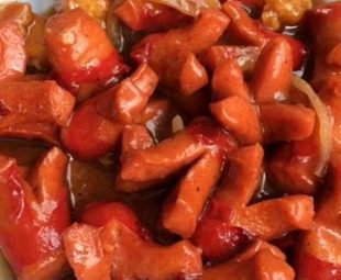 Sosis Goreng Saus Barbeque