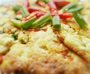 Telur Dadar Dengan Sayuran