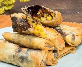 Pisang Kepok Cokelat