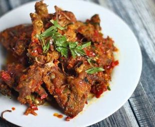 Rica-Rica Ayam Pedas Manis