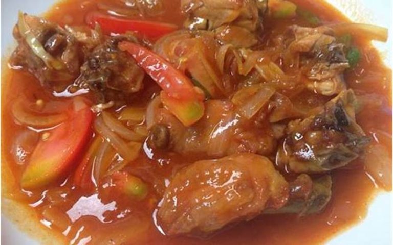 Resep Ayam Saus Padang Ala Restoran