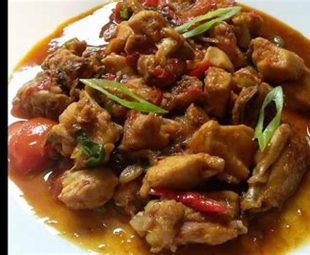 Ayam Pedas Manis Bawang Bombay