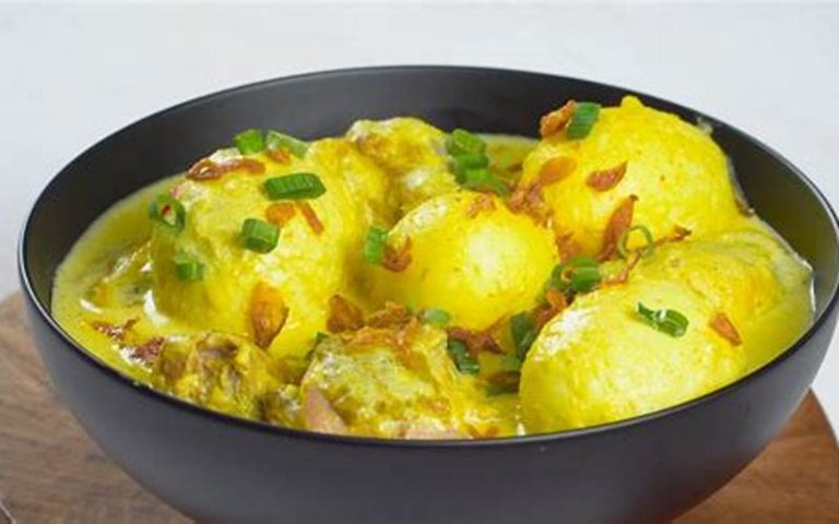 Resep Opor Telur Sederhana