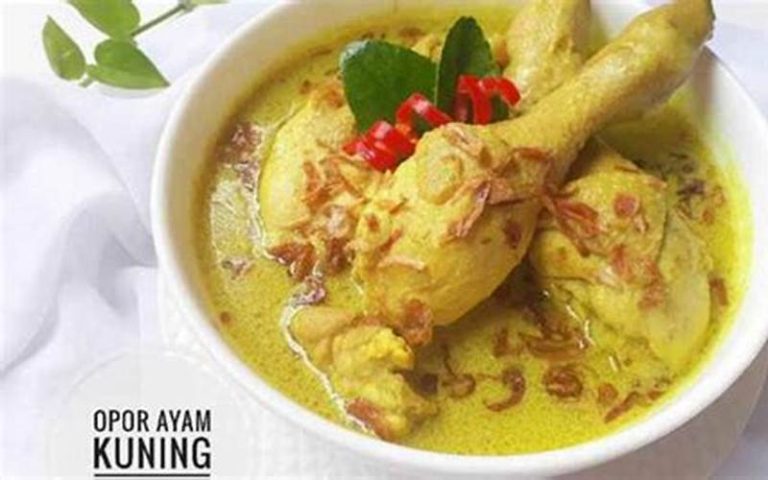 Resep Opor Ayam Kuning