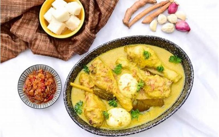 Resep Opor Ayam Kuning Spesial Lebaran