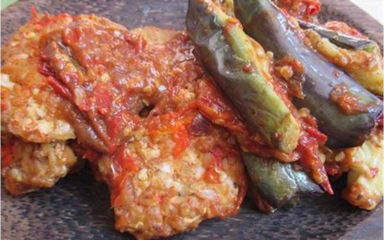 Resep Terong Penyet Sambal Bawang