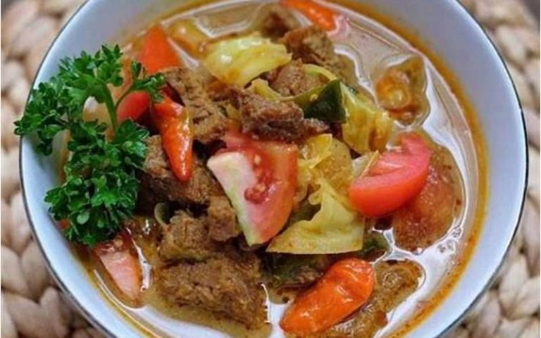 Resep Tongseng Sapi Santan Kara