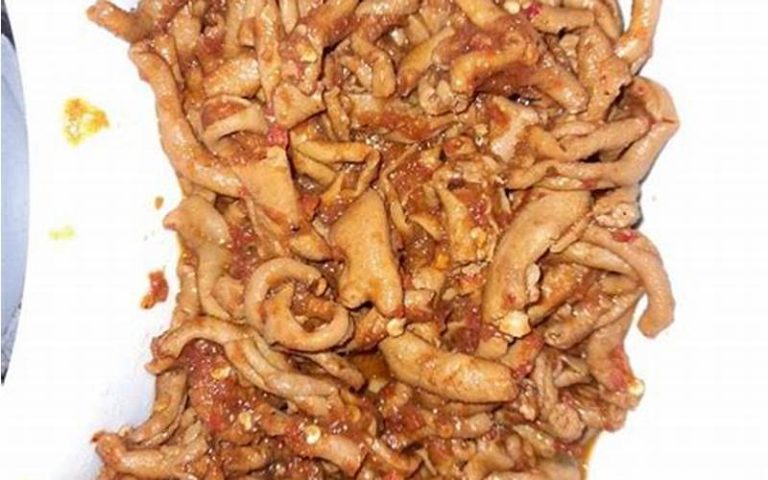 Resep Usus Ayam ala Warteg