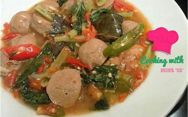 Resep Sawi Hijau Kuah Pedas