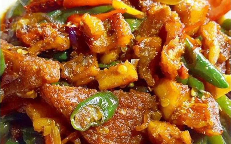 Resep Ikan Asin Lombok Ijo