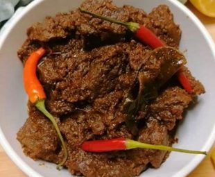 Cara Penyajian Rendang