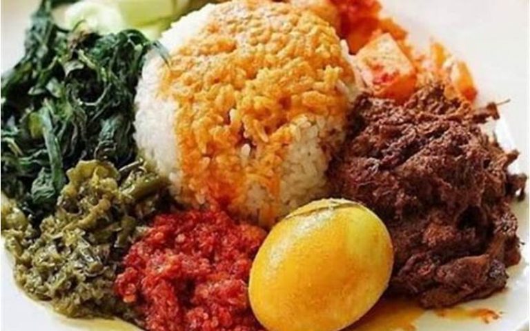 Resep Nasi Padang Rendang