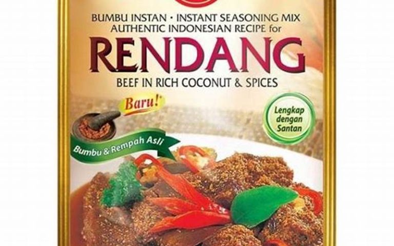 Resep Rendang Ayam Bumbu Instan Indofood