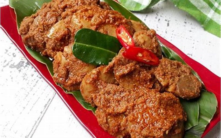 Resep Masakan Rendang Jengkol