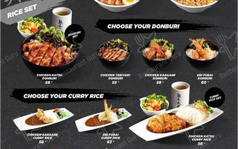 Menya Musashi Bukotsu Menu: Discover Authentic Japanese Ramen