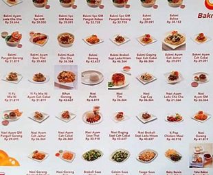 Gambar Menu Bakmi Gm 2023