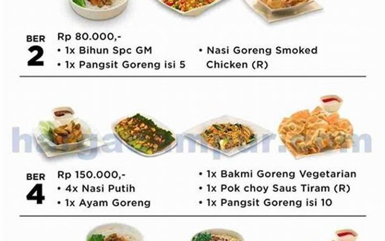 Menu Bakmi GM 2023: Kelezatan yang Tak Terlupakan