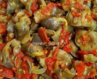 Gambar Semur Ati Ampela Pedas Manis