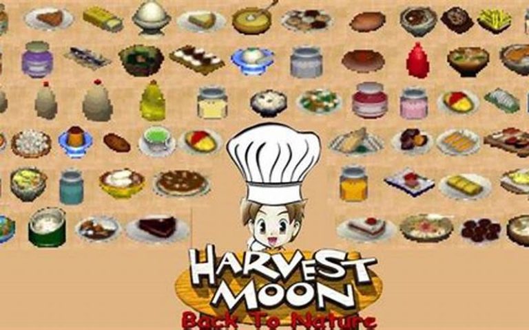 Resep Masakan Harvest Moon Back to Nature