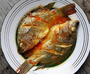 Ikan Mujair Kuah Asam Pedas