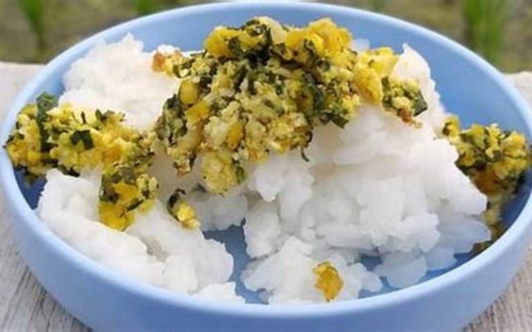 Resep MPASI 8 Bulan Nasi Tim
