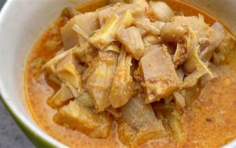 Resep Sayur Gori Bumbu Kuning