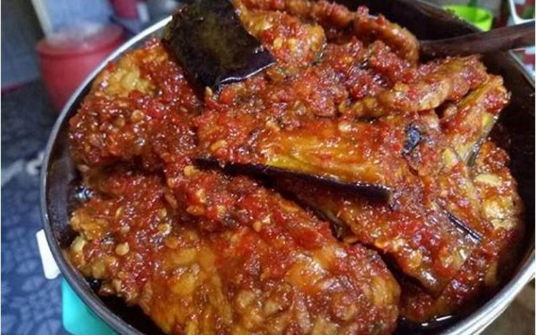 Resep Pecel Terong Bumbu Kacang