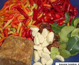 Bahan-Bahan Sambel Pecel