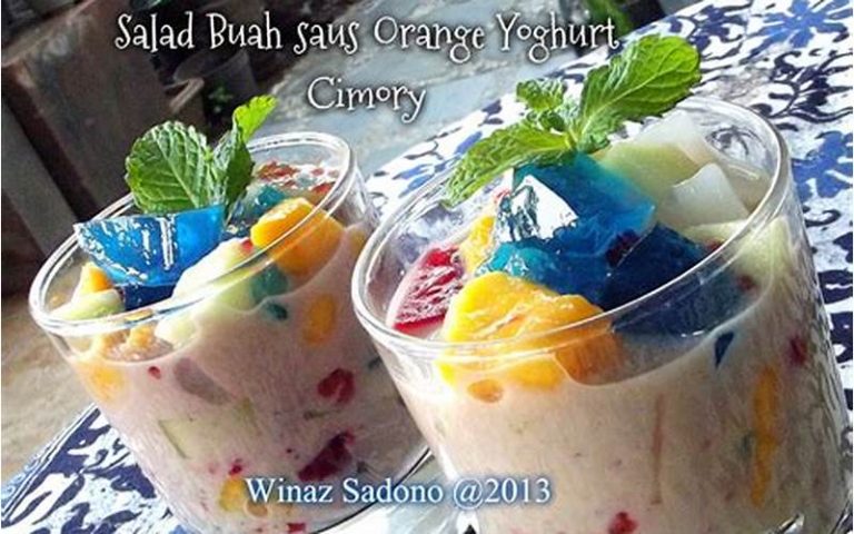 Resep Salad Buah Yoghurt Cimory