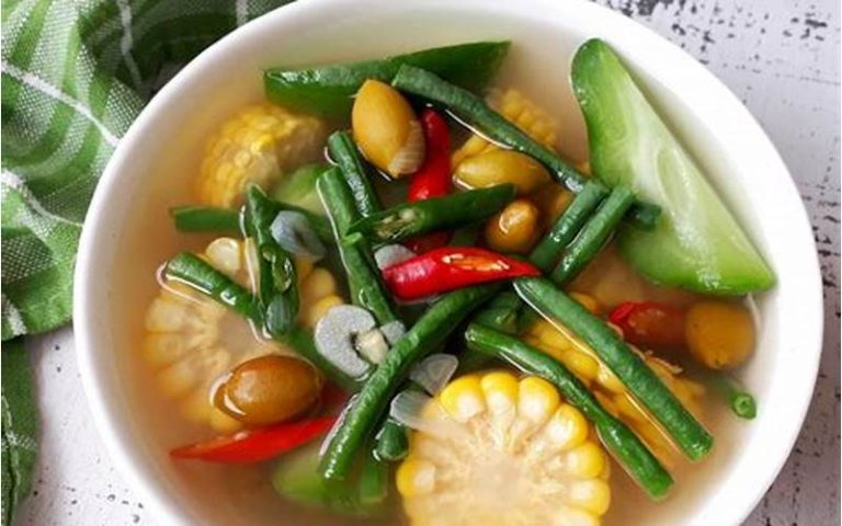 Resep Sayur Asem Bening Jawa Timur