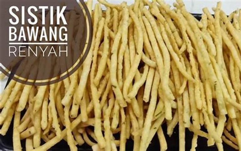 Resep Sistik Bawang Renyah dan Gurih