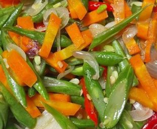 Gambar Tumis Buncis Wortel Cabe Ijo