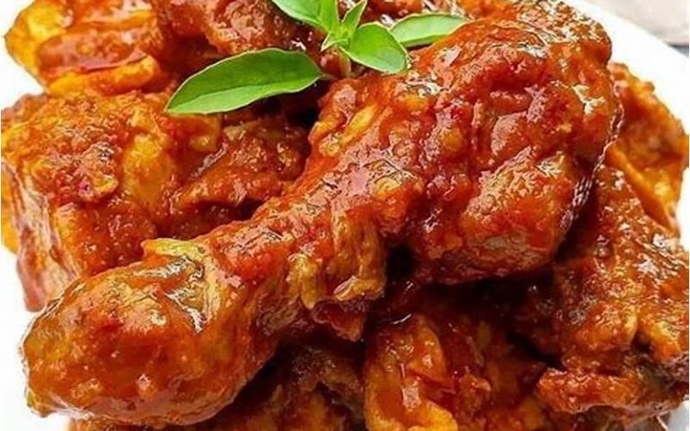 Resep Ayam Bumbu Merah Hajatan