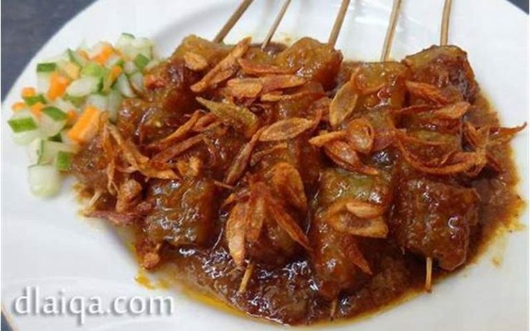 Resep Sate Kikil Bumbu Kacang
