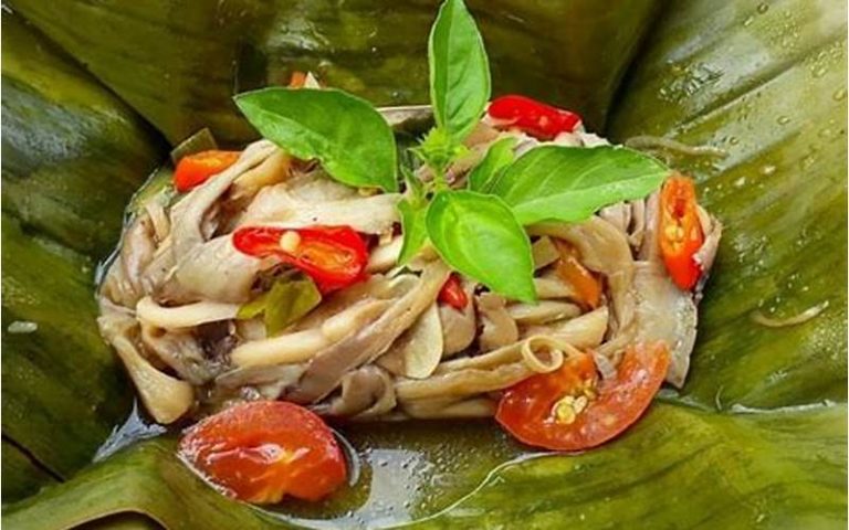 Resep Pepes Jamur Khas Sunda