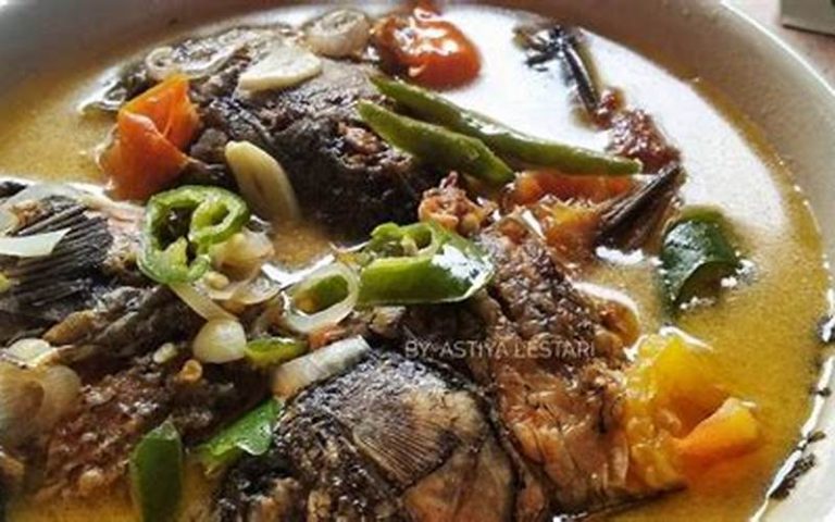 Resep Ikan Kuah Santan Sederhana