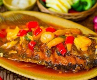 Ikan Nila Asam Manis Pedas