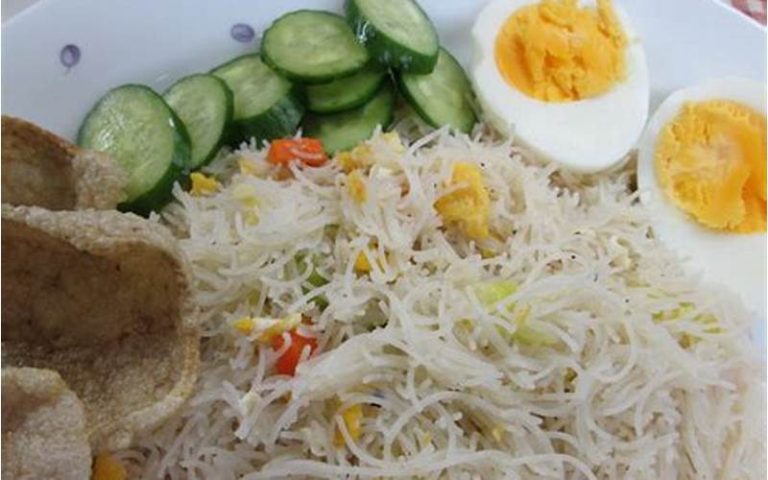 Resep Bihun Goreng Putih Pedas