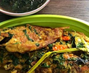 Gambar Ikan Nila Bumbu Kuning Kemangi Tanpa Santan