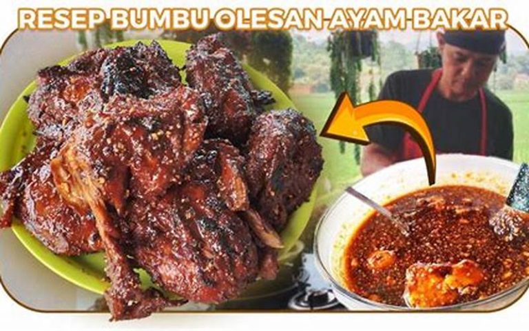 Resep Bumbu Olesan Ayam Bakar