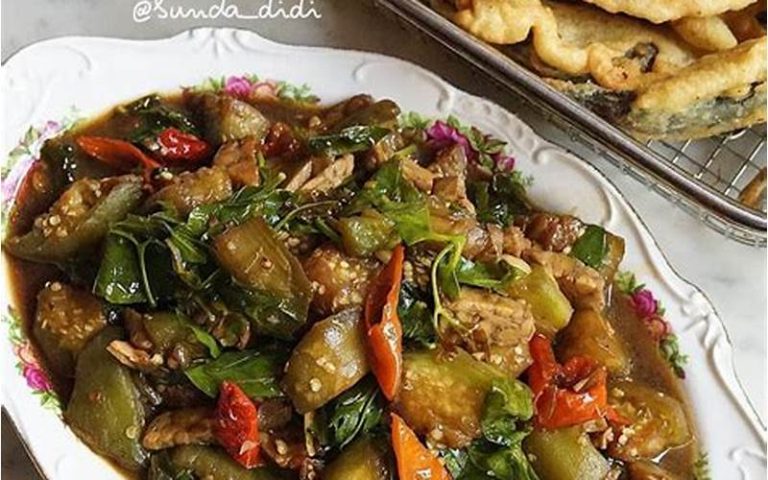 Resep Oseng Terong Ungu dan Tempe