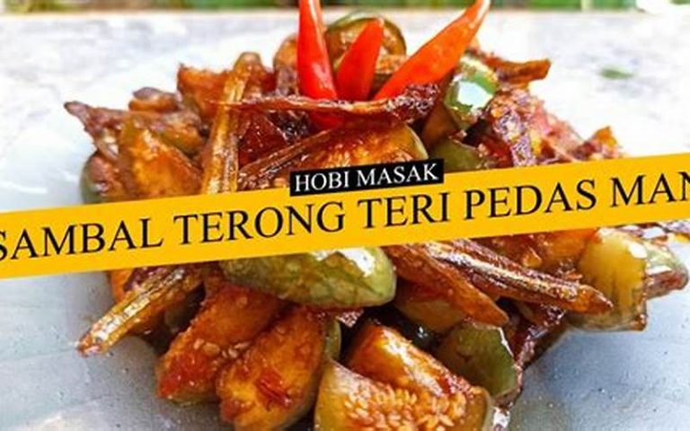 Resep Oseng Teri Pedas Manis